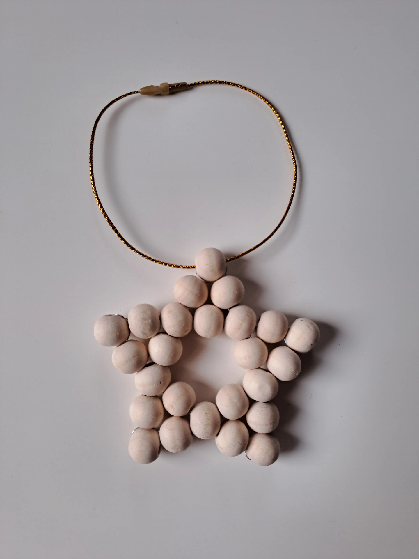 Étoile de perles en bois "Poésie Naturelle" (XS)